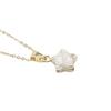 Fashion Gold Plated Stones Star Pendant Necklace Cute New Creativity Stone Charms Necklace Jewelry for Women Gift