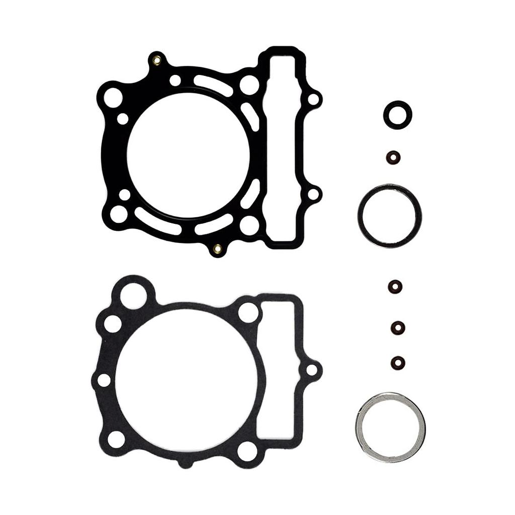 Top End Head Gasket Kit for Kawasaki KX250F 2004-2008 for Suzuki Rmz250 2004-2006 Dirt Bike Engine Gasket Valve Seal O-Ring Set Kit New OR3983