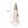 Ceramic Lighted Christmas Statue, Warm Light Table Decoration, Decorations