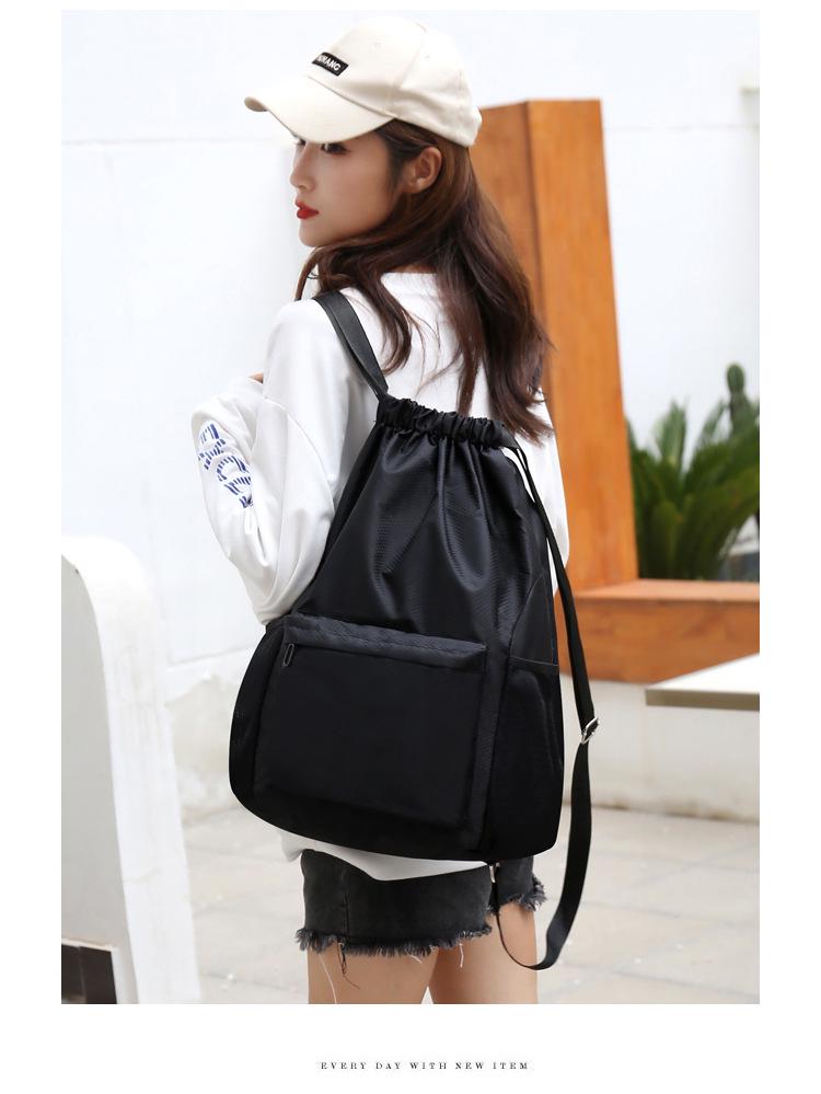 Drawstring Duffle Bag: Wet & Dry Separation, Travel, Sports, Basketball Backpack, Custom Logo Print