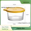 Food-Grade Transparent Glass Jar with Lid for Kimchi, Pickled Vegetables, Grains, Fruits, and Vegetables