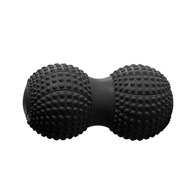 Tpe Yoga Fitness Ball Peanut Roller Double Lacrosse Massage Ball For Deep Tissue Myofascial Release Neck Leg Arm Muscle Relax