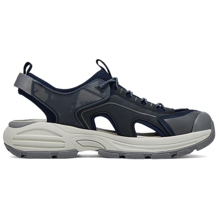 Skechers Comfortable Versatile Wear-Resistant Creek Shoes Men Shoes Navy-Blue 205474-NVY