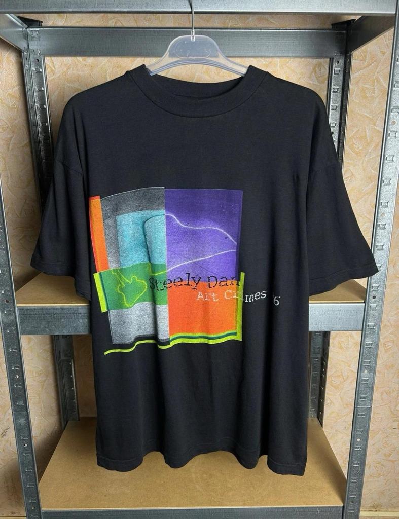 Vintage 1996 Steely Dan Art Crimes Rock Band Tour T-Shirt Size L