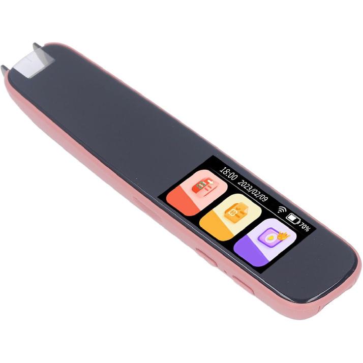 OCR Digital Translator Pen, Scan Reader Pen for Business Learning Travel, 112 Languages Text to Speech Language Translation Portable Device