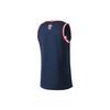 Canotta da basket Li Ning CBA Traspirante Vestibilità Ampia Edizione Fan SW Stagione 2020-2021 Squadra del Guangdong Uomo Top Blu Scuro AAYR057-1
