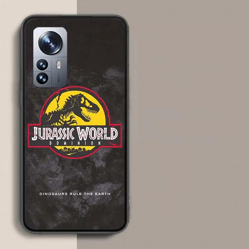 World Jurassic Park Phone Case For Xiaomi Poco X3 NFC X4 GT M3 M4 M5 M5S X7 X6 X5 F6 Pro F5 F4 Mi F3 F2 Cover TPU Capa Coque Cle
