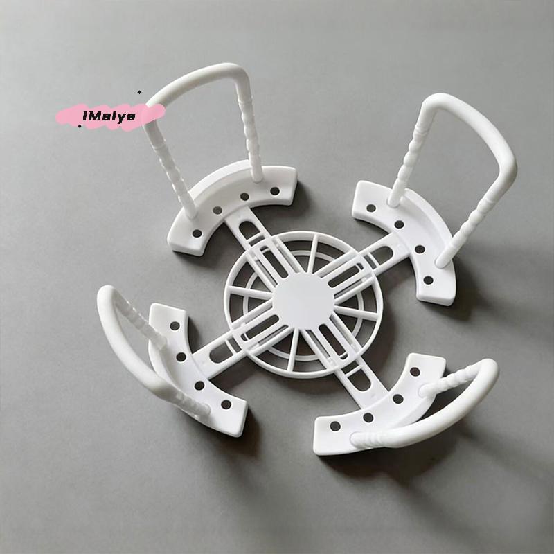 M-Portable Kitchen Dish Drying Rack Collapsible Bowl Holder Drainer Removable Tray for Compact Cabinet Organization