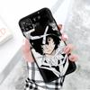 Black Case for Xiaomi Redmi 13C Note 9 iPhone XR 7 8 14 15 11 12 13 X XS Pro Max Samsung A25 S23 S24 FE Ultra Plus Dazai Osamu