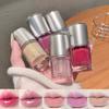 SHAQINUO Schimmernder Spiegel Lipgloss, Wässriger Schimmernder Leichter Lipgloss Make-up 6g 6, Feuchtigkeitsspendend, Langanhaltend