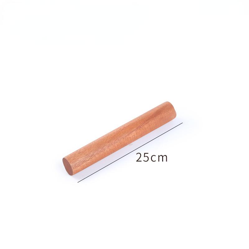 

25/30/50/60cm Natural lacquerless rolling pin solid wood Baking Dumpling Pie Pastry Noodles Ebony Wood Rolling Pin Baking tools