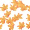 Pack Of 50 Realistic 8CM Multicolor Artificial Maple Leaves For Fall Decor And DIY Craft Projects
