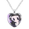 Paradise Kiss Anime Necklace Yukari Hayasaka Miwako Sakurada Glass Heart Shape Pendant Necklace Charm Jewelry Friend Gift