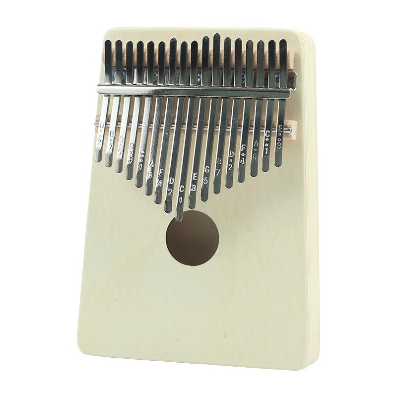 17-Key Beginner Kalimba Thumb Piano - Unisex Small Musical Instrument