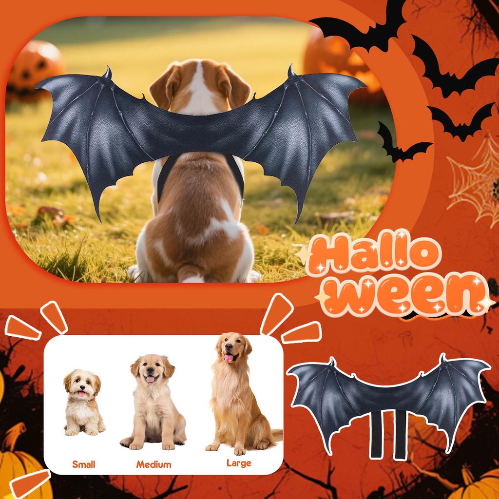 Pet Halloween Costumes, Dogs, Cat Black, Cute Halloween Pet, Easy To Wear Pet Costume, Halloween Dress Up Accessories For Pet Dogs Cats