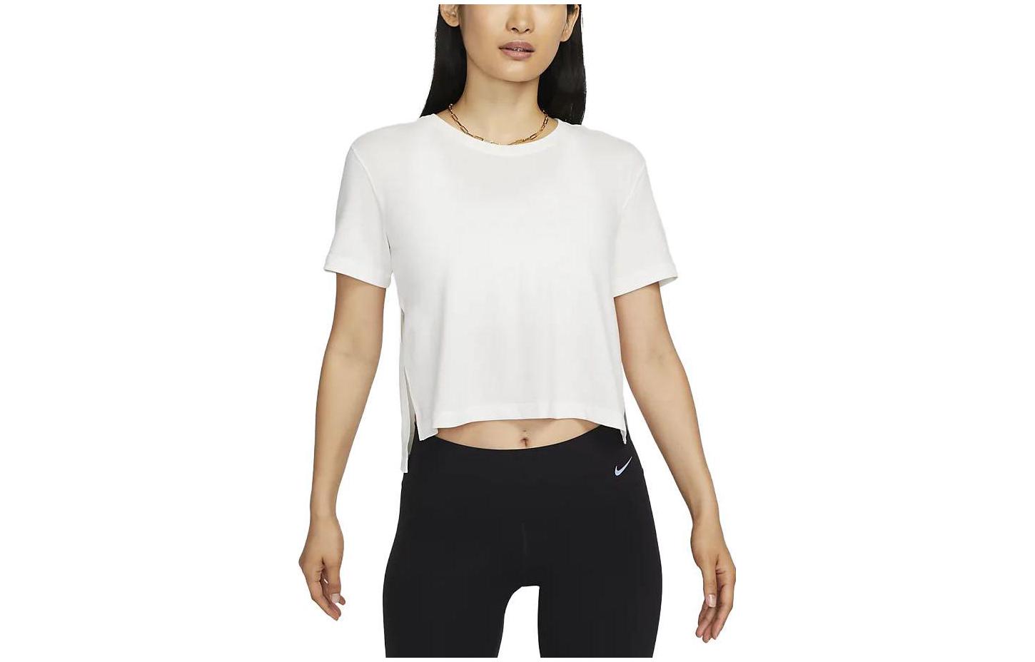 Nike T Shirt Women s Sail White DM7026-133 XS