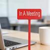 Monitor Status Flag,Desk Sign Flag Desk Work Status Sign in Plastic with Joining Parts and Raised Desk Message Display for Home Office Desks