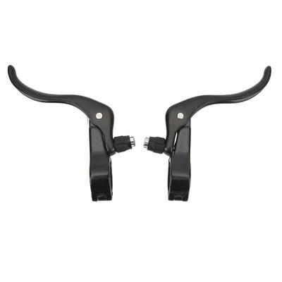 1 Pair Ergonomic Bike Brake Lever 22.2/31.8mm Diameter Bike Brake Level Handles Stable Braking