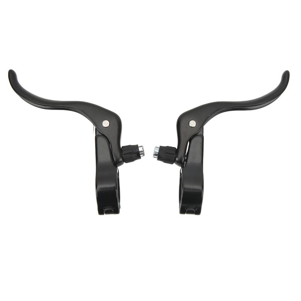 1 Pair Ergonomic Bike Brake Lever Aluminum Alloy Bike Brake Level Handles  Bike Handlebar Accessory