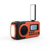 Outdoor Emergency Solar Crank Radio & Multi-Function Flashlight Power Bank