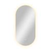 Fiume oval bathroom mirror 60X120 CM LED lighting, heating mat