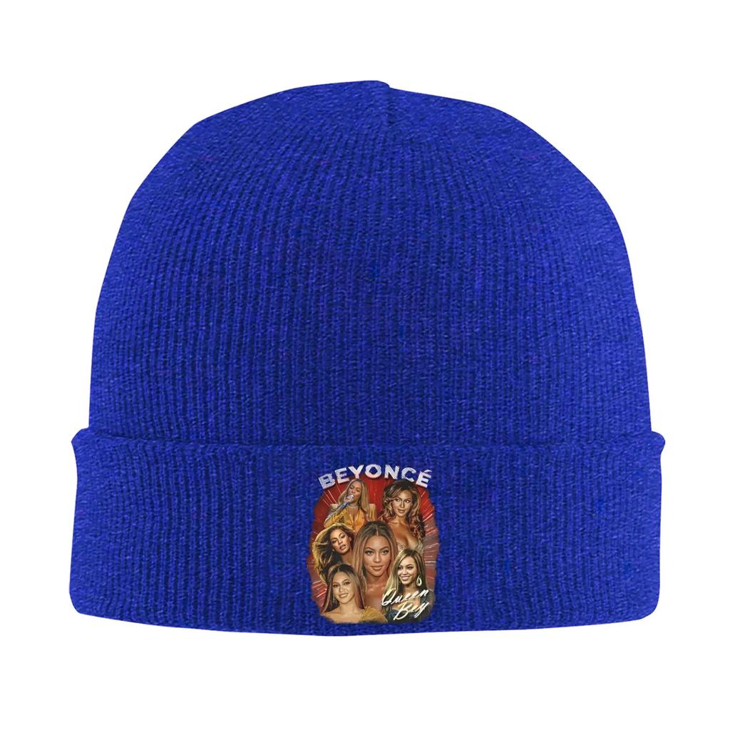 Beyonce Rock Cowboy Carter Music Queen Hats Autumn Winter Skullies Beanies Warm Caps Unisex Acrylic Bonnet