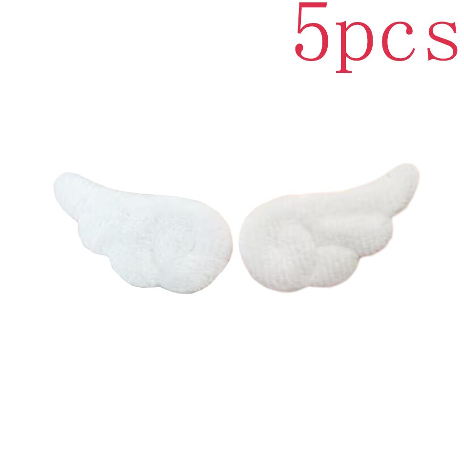 1-10 Pair Of Plush Angel Wings Brooch Bag Decoration Badge Y2K Style Gothic Lolita Plush Angel Wing Fluffy Brooch Decoration