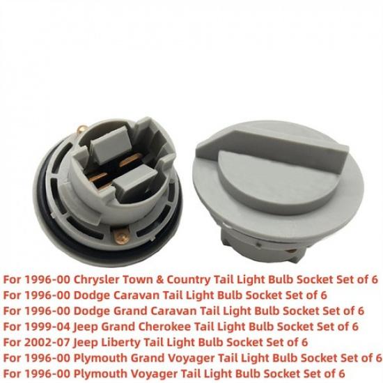 6x Разъем Заднего Стоп-сигнала Фонаря для Chrysler Dodge Лампочка 923034 2550006