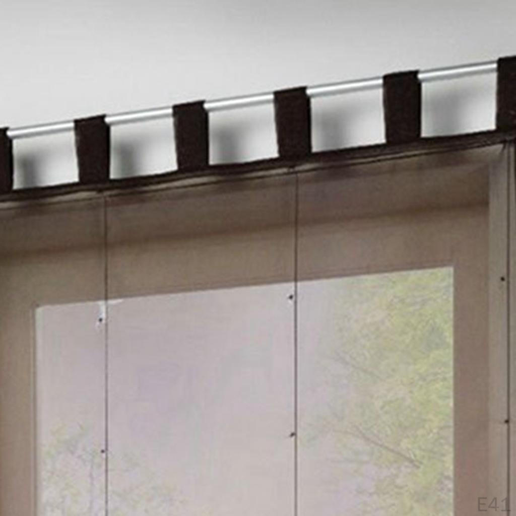 Farbe Halbvorhang für Küche/Schlafzimmer/Wohnzimmer Fensterdekoration Römisches Aufhängeschlaufen