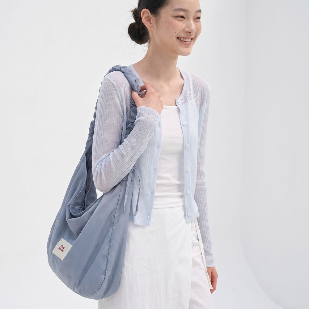 Fluit Studio Soft Satin Touch Scrunchie Shoulder Crossbody Bag