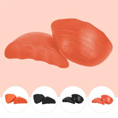 1 Paar Schaumstoff-Zehenstopfen zur Befestigung von Baggy-Schuhen, verdicktes Design, weiche Textur, halbe Größe, Pads für Damen und Herren, Zubehör