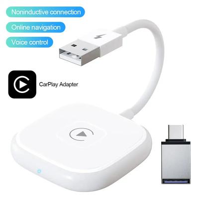 Wireless CarPlay for Apple Iphone Auto 2 In 1 Box Wireless Adapter Spotify For Mazda Toyota Mercedes Peugeot Volvo