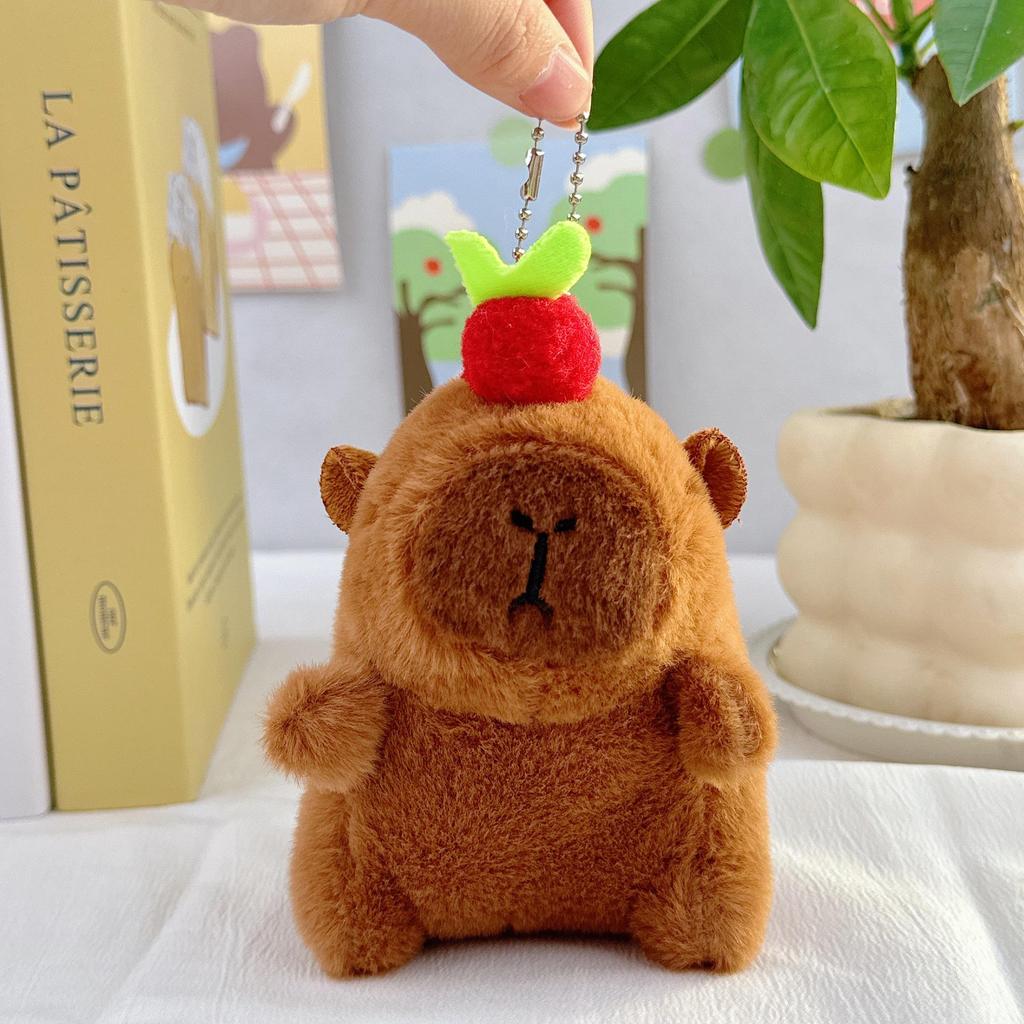 Popular Guinea Pig Plush Keychain - Cute Cavy Backpack Charm & Ornament