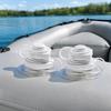 Thermoplastic Polyurethane Air Valuing 2 Pack for Inflatable Equipment with Inflation-Deflation Function, Hand-Turned Screw Connection, and Retained