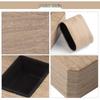 Men's Portable PU Leather Octagonal Watch Storage Box