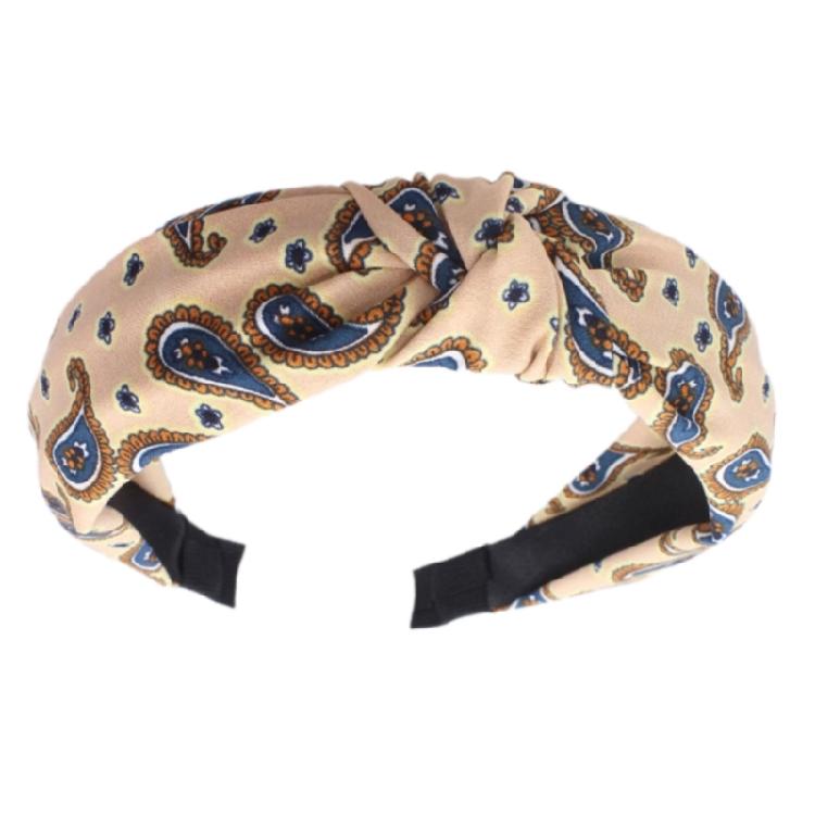 Women Fashion Hairband Wide Elastic material Hairband Printed Design Comfortable