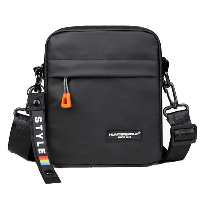 Men's Multifunction Shoulder Sling Pack Multi-Pockets Business Crossbody Bags Casual Waterproof Male Small Messenger Bag