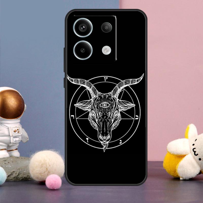 Hexerei Okkultes Pentagramm Hülle Für Xiaomi Redmi Note 14 9 10 11 12 13 15 Pro Plus Redmi 15 15C 10C 12C 13C 14C Abdeckung
