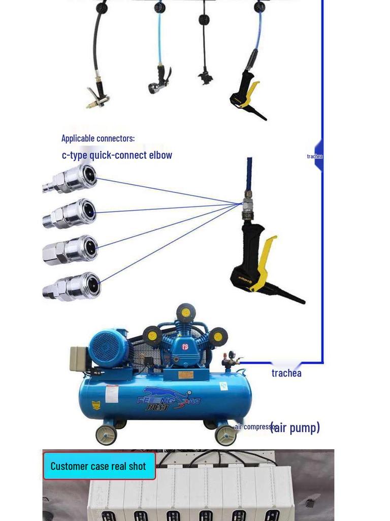Hurricane High-Pressure Tornado Air Gun: Powerful, Durable, Water-Blowing Blow Gun