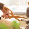 Premium Bread Tongs for Baking and Cooking Non-slip Kitchen Clamp with Rustic Wooden Design