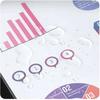 L-Type Plastic Folder Safe Project Pockets Transparent Clear Document Folder 12pcs for A4 paperPlastic Paper Jacket Sleeves In Assorted Project