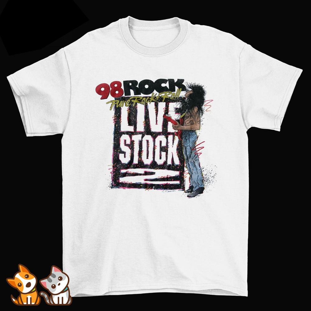 

Livestock Savatage Soundgarden Concert White Unisex S-234XL T-Shirt Unisex T-Shirt M