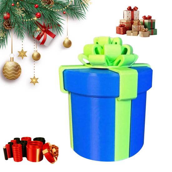 Annoying Nested Screw Gift Box Customizable Difficulty 3 to 10 Tiers Durable Reusable Prank Christmas Gift Packaging Container