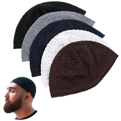 Men Musulman Arab Islam Jewish India Caps Unisex Knitted Beanie Cap Muslim Men Prayer Hats