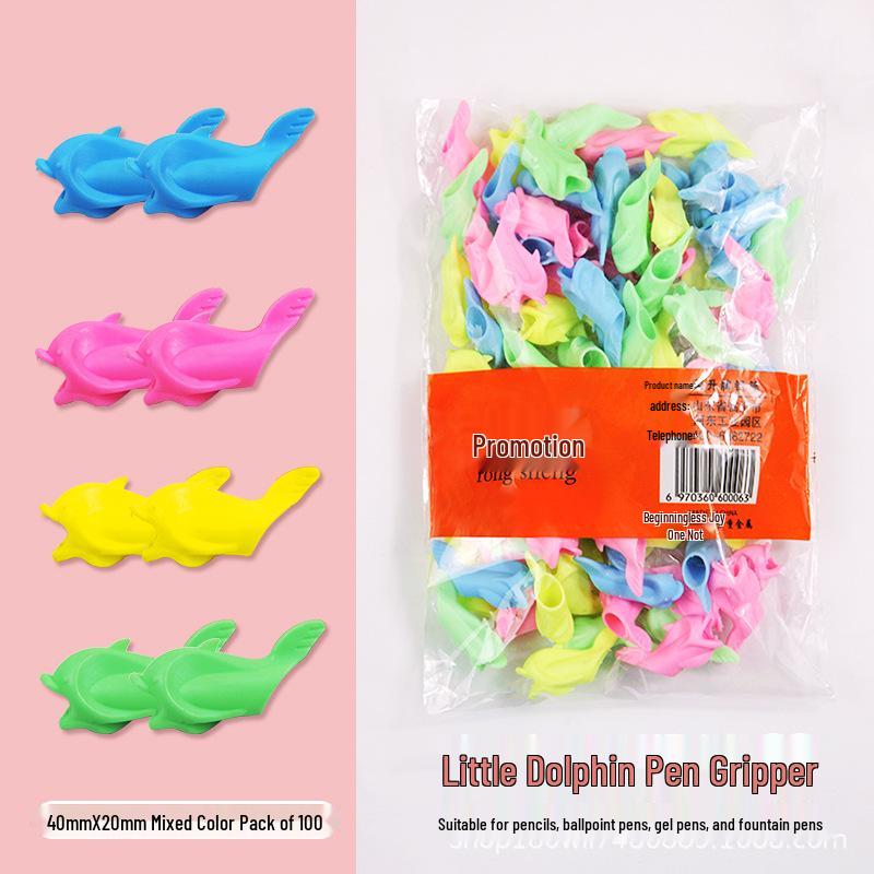 Dolphin Silicone Pen Holder & Pencil Grip Corrector for Children