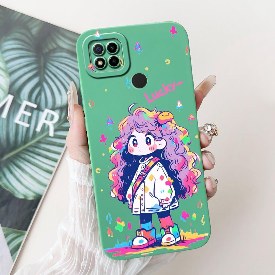 Für Xiaomi Redmi 9C Hülle Niedliche Panda Cartoon Abdeckung Stoßfest Weiche TPU Handyhülle Für Xiaomi Redmi 9C NFC Redmi9C Rückabdeckung Taschen