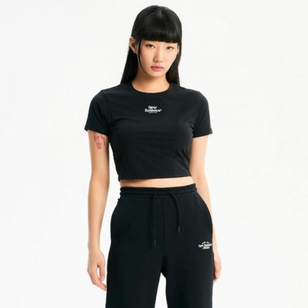 

New Balance Semi Crop Tight Short Sleeve Tee Nbnee2w422 19 90(M)