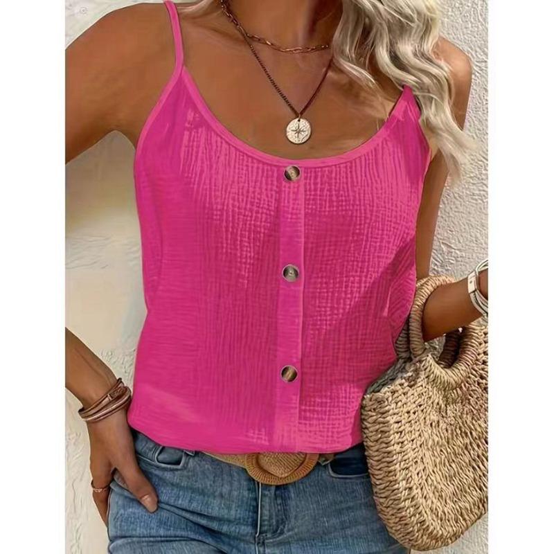 Women's Thin Strap Tops Lightweight Everyday Shirt for Casual Women'S Clothing Summer Vest