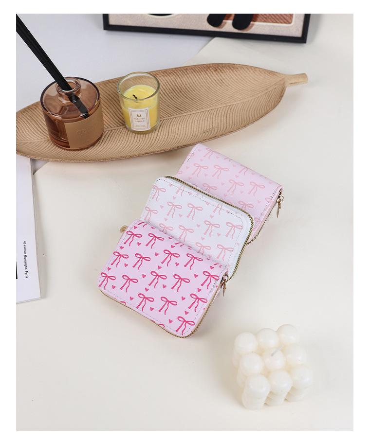 Women's Bow Mini Cross-Border Cartoon Coin Purse with Multiple Card Slots
