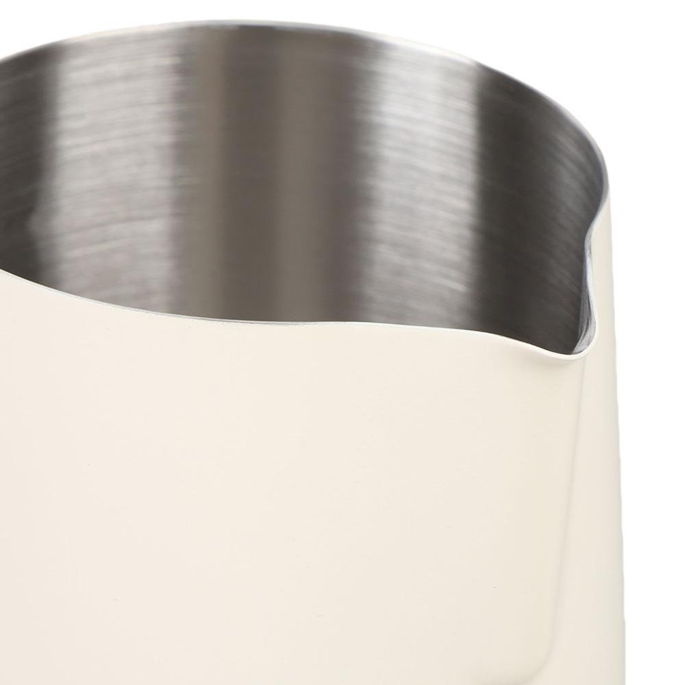 Pointed Spout Milk Pitcher 304 Stainless Steel Espresso Steaming Pot Coffee Preparation